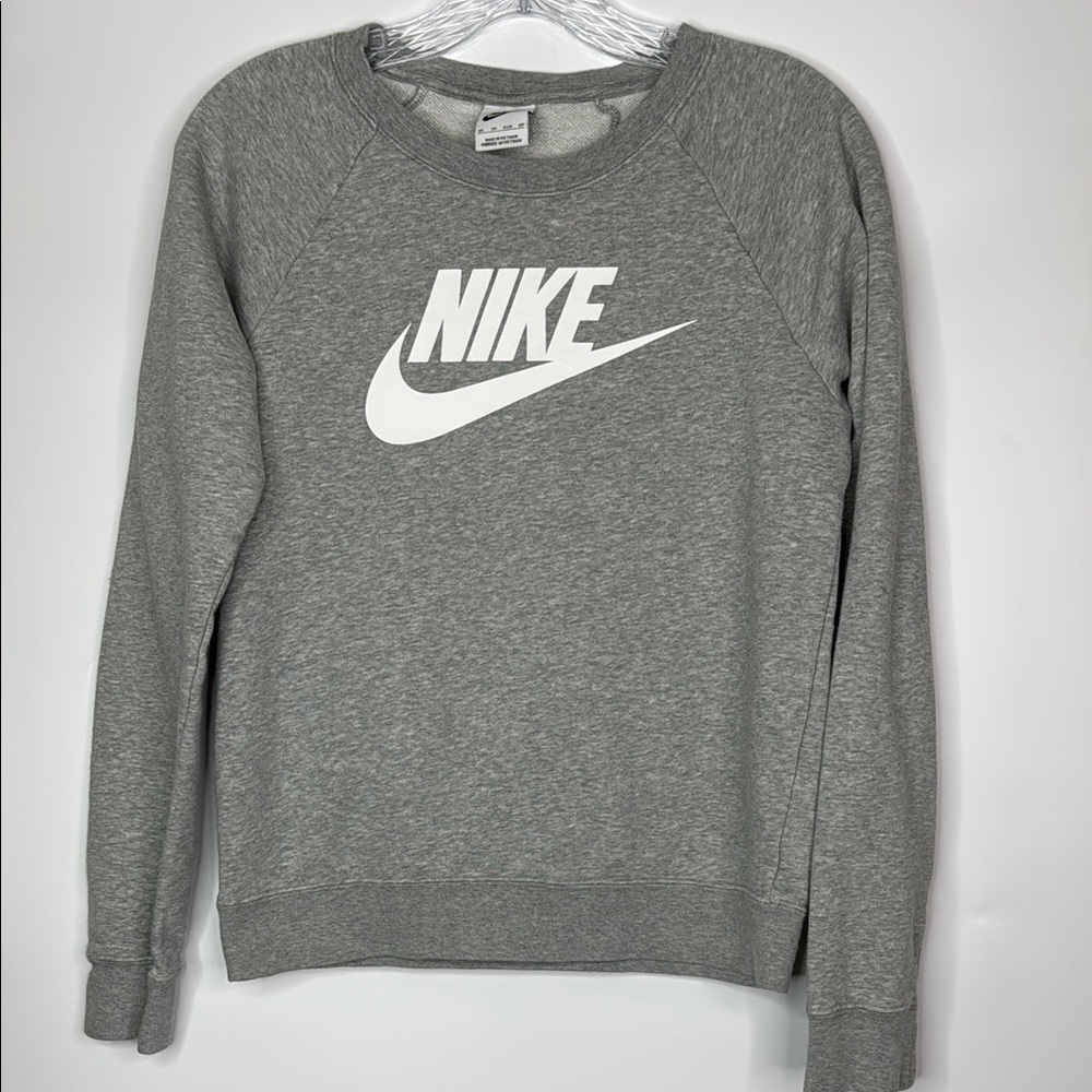 Nike Essential Crew Gray Sweatshirt Size XS
